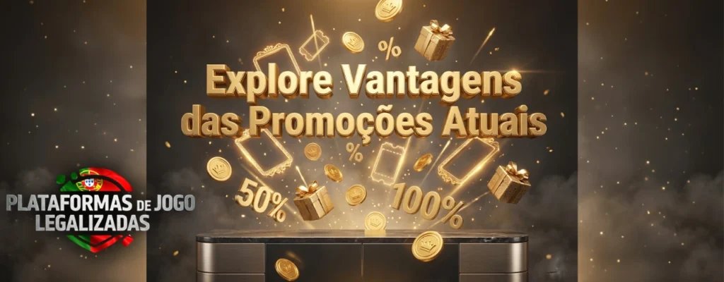 Promoções e bónus atuais de casino disponíveis em Portugal